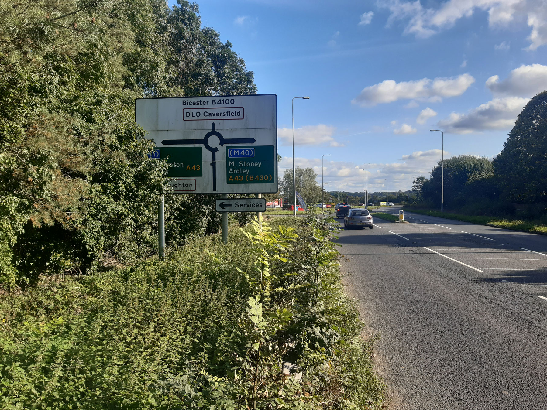 Barnards Green Roundabout